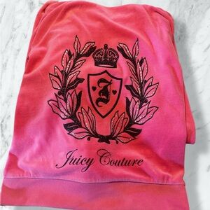 Y2K Juicy Couture Pink Velour Hoodie